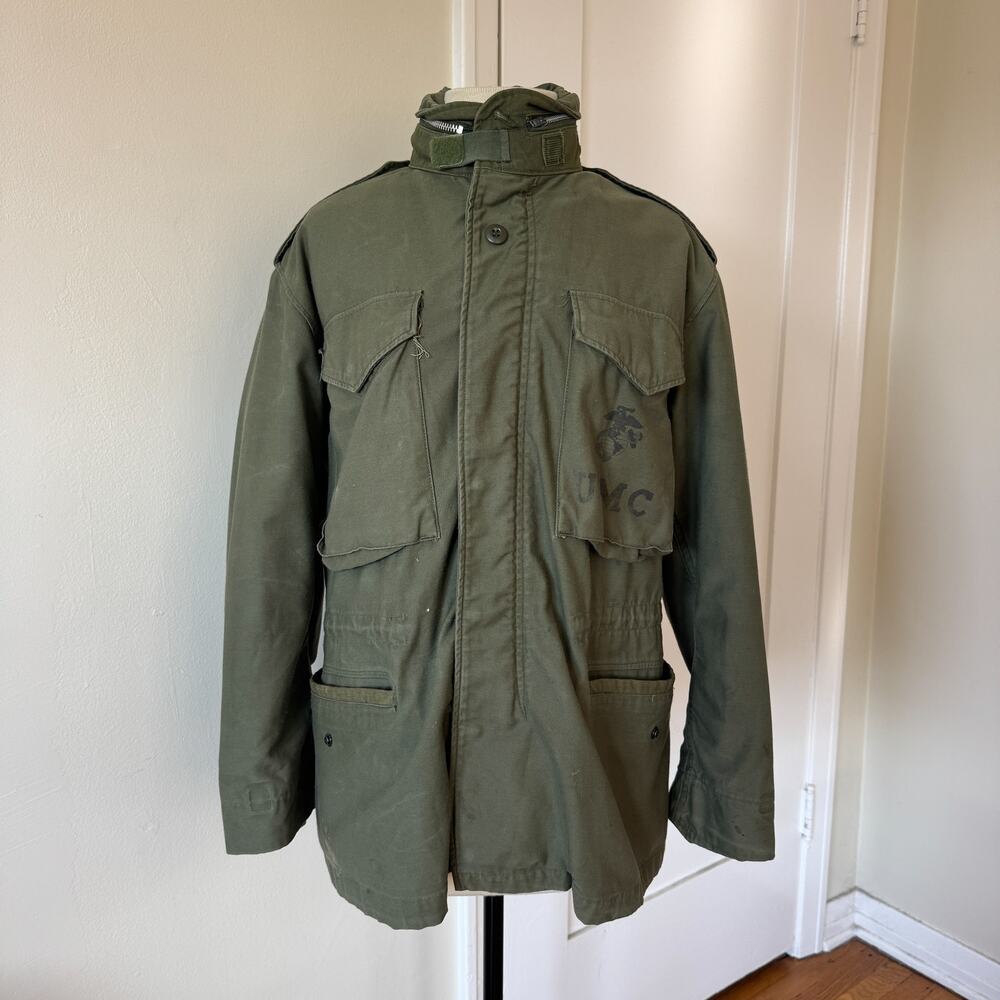 Vintage US 1960s Marines M-65 Field Jacket Men’s SMALL